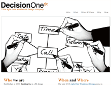 Tablet Screenshot of decisionone.co.uk